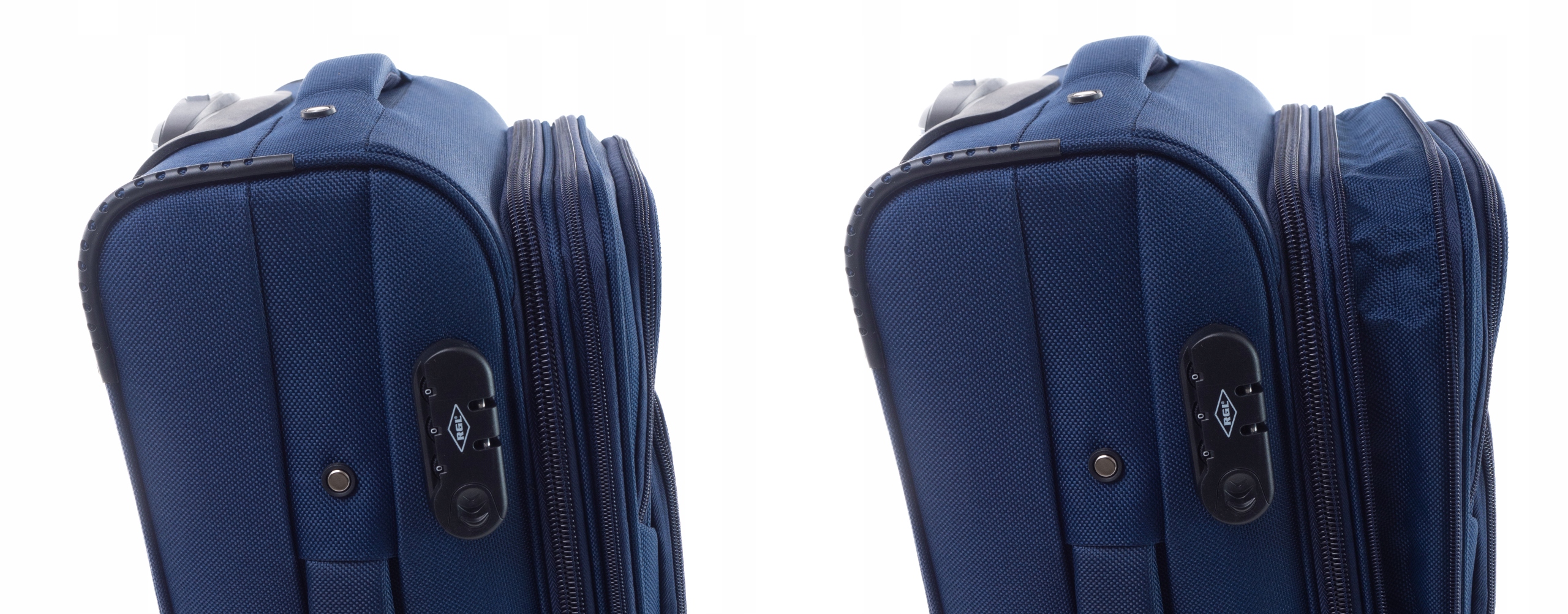 RGL średnia WALIZKA PODRÓŻNA 4 KÓŁKACH TORBA XL bagaż Materiał dominujący codura