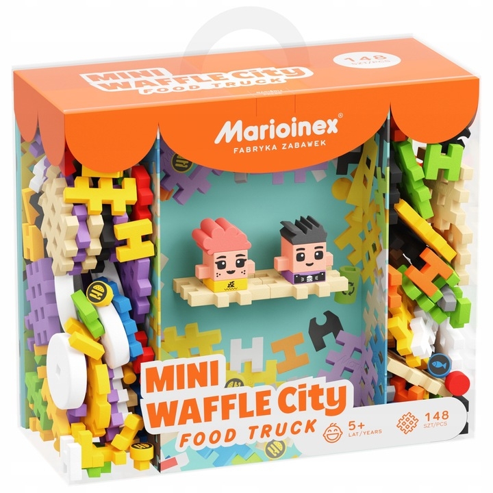 

Mini Waffle City Food Truck, 148 el. (904244)