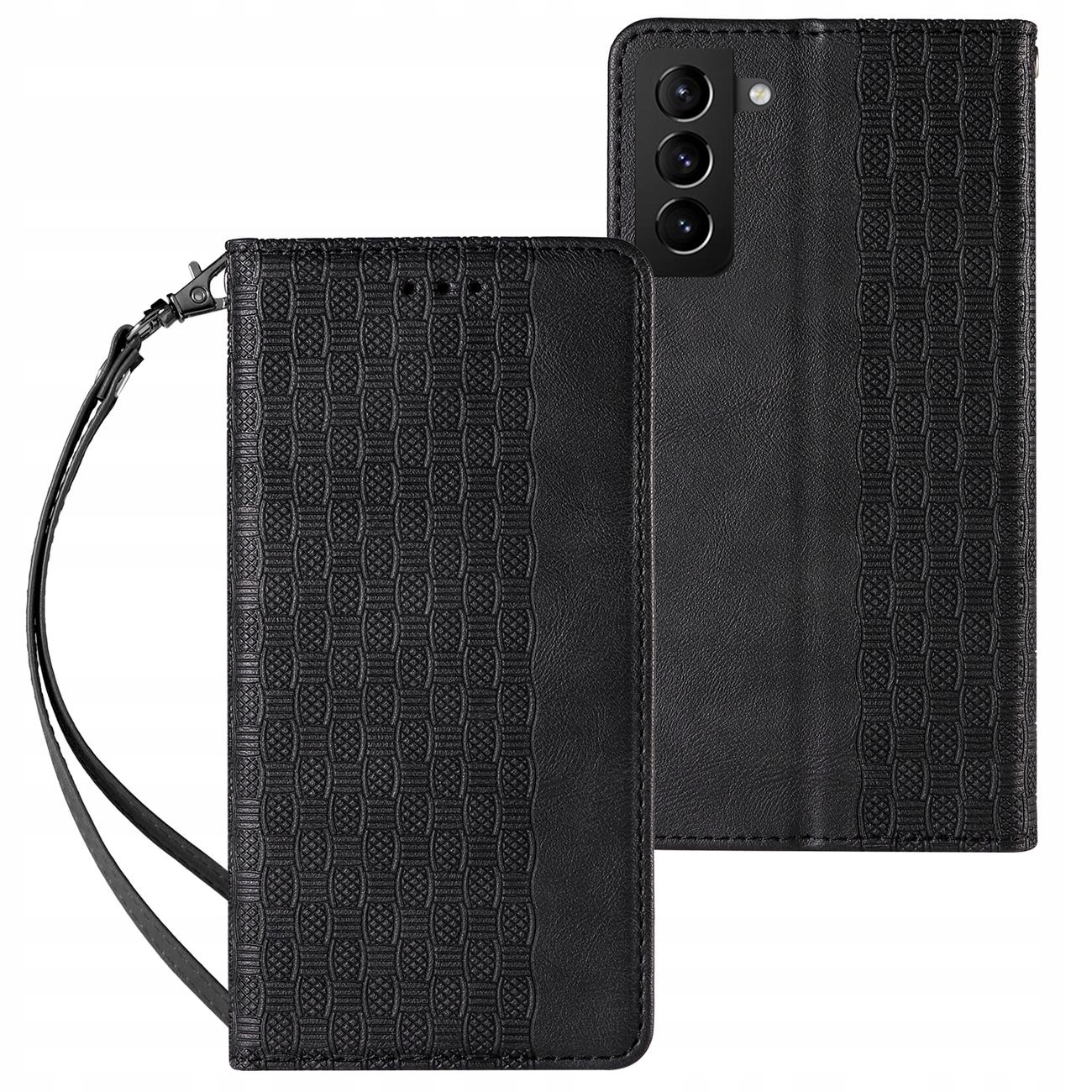 Magnet Strap Case etui do Samsung Galaxy S22+ (S22 Plus) pokrowiec portfel