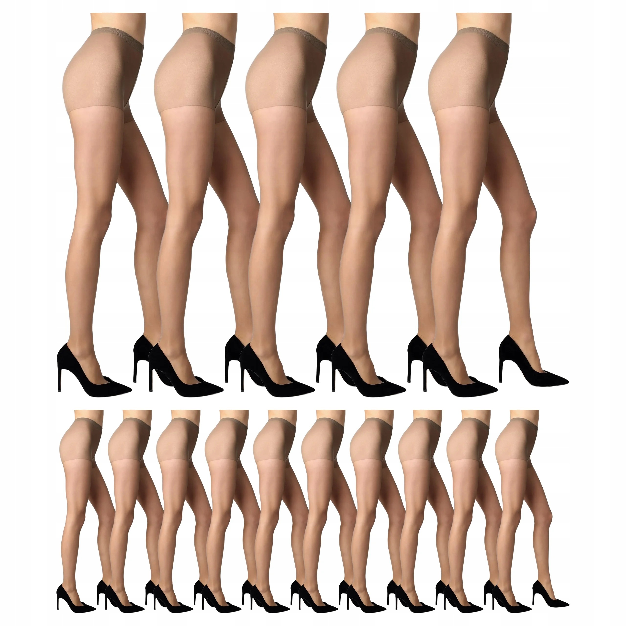 15 x Polomatné Punčocháče 15 Marilyn glace 2-S