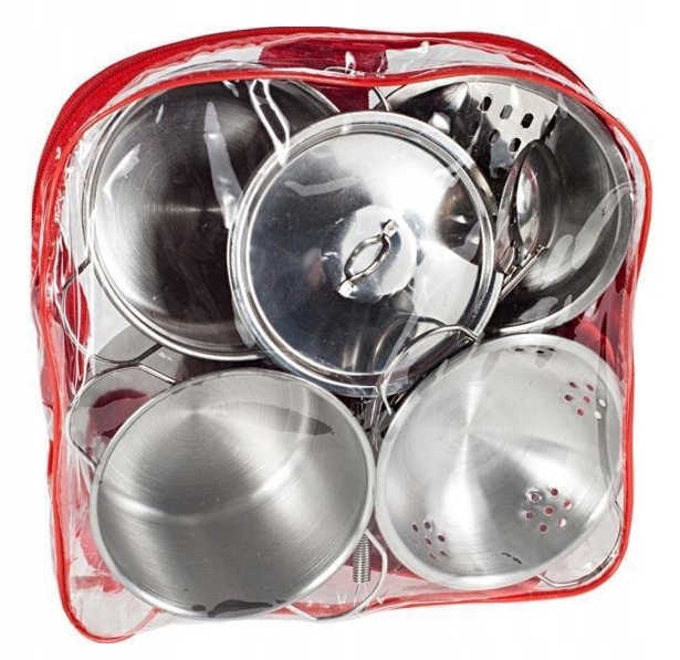 METALOWE GARNKI DLA DZIECI ZESTAW NACZYNIA KUCHNIA Kod producenta U02