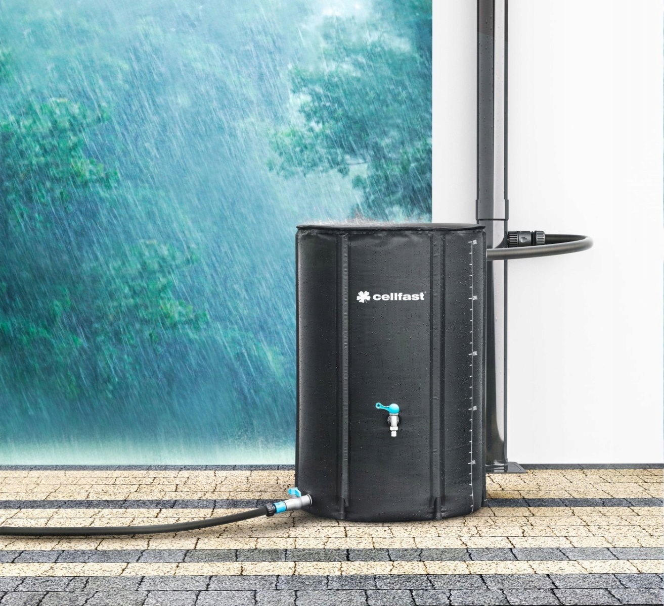 Cellfast Skladacia Nádrž Na Dažďovú Vodu 500 L