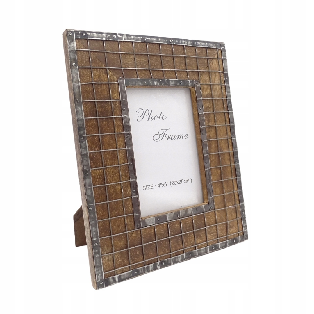 

Ramka z drewna mangowego - format zdjęcia 10x15cm