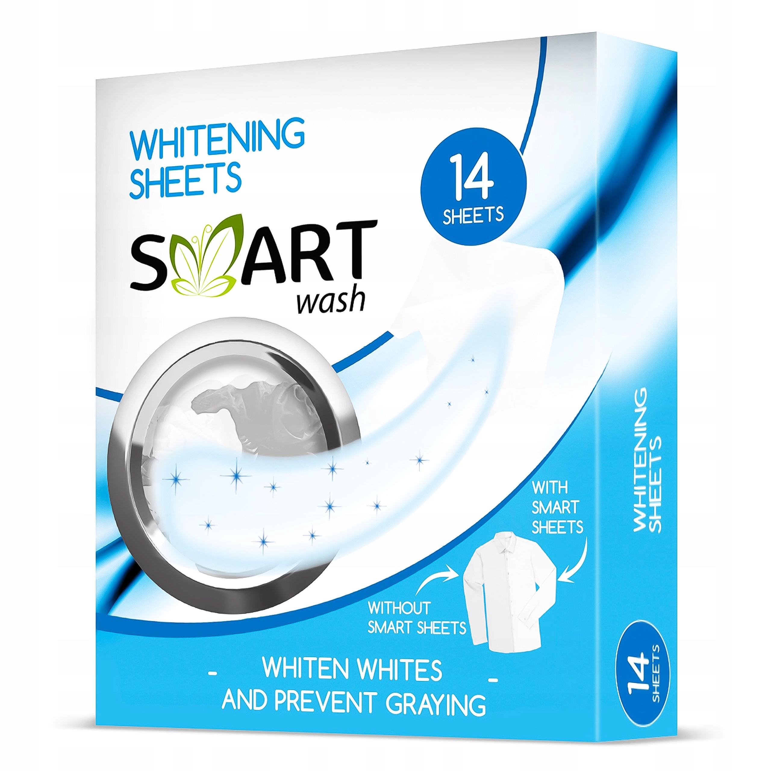 

Smart Wash Chusteczki wybielające