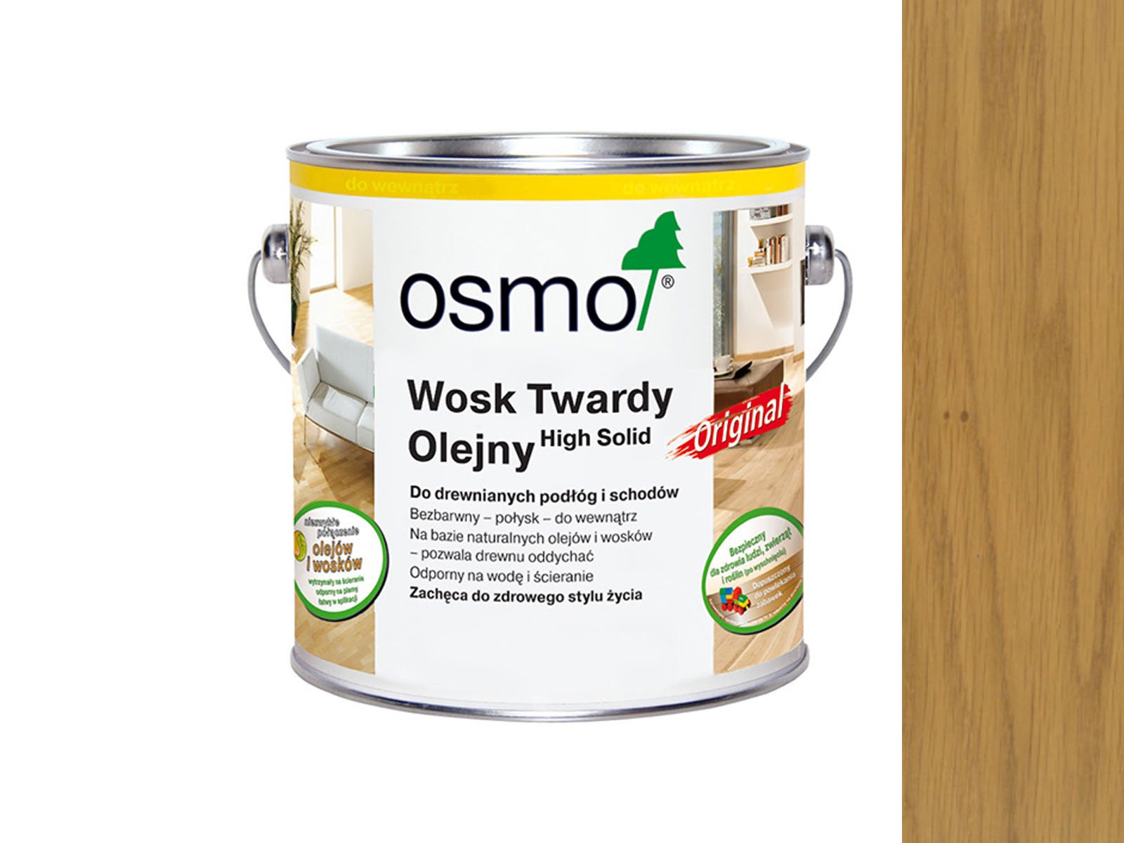 OSMO 3065 wosk twardy olej 125ml BEZBARWNY PÓŁMAT EAN (GTIN) 4006850682492