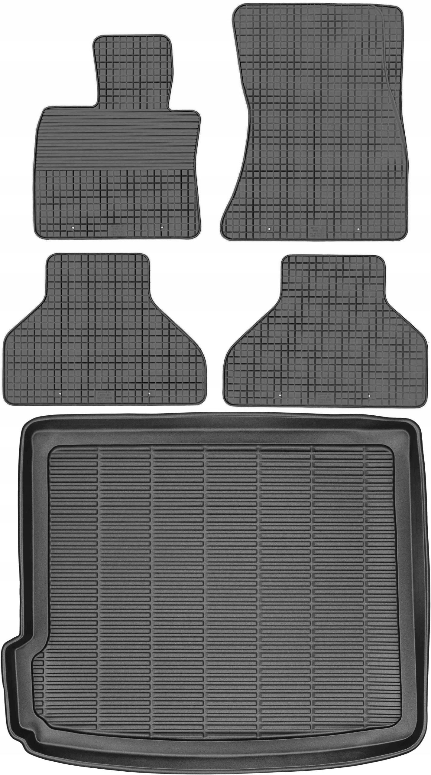 Bmw X5 E70 Suv od roku 2006-2013 Sada Koberce batožinový priestor