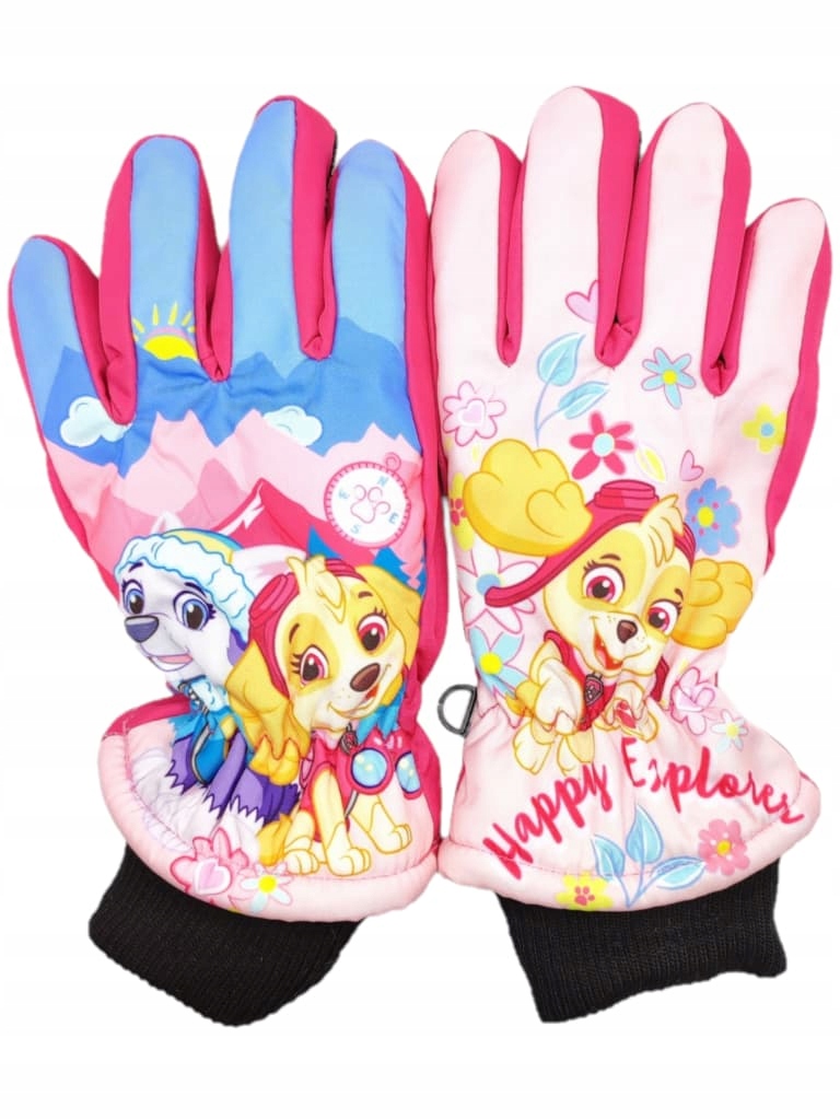 

Rękawiczki zimowe narciarskie Psi Patrol 7-8 lat