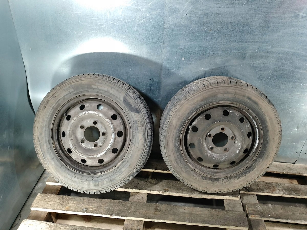 FELGI STALOWE PARA 16 Z OPONAMI RENAULT MASTER II