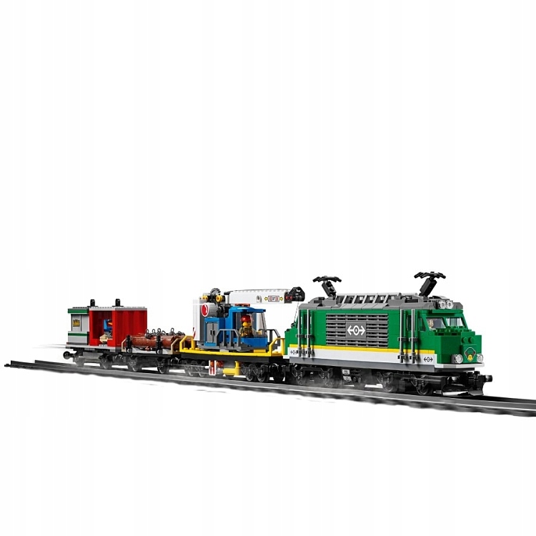 Klocki LEGO City 60198 Pociąg towarowy Seria Pociąg
