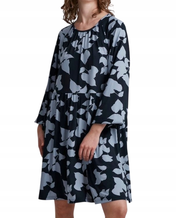 Šaty oversize s květinami Ichi Velikost S