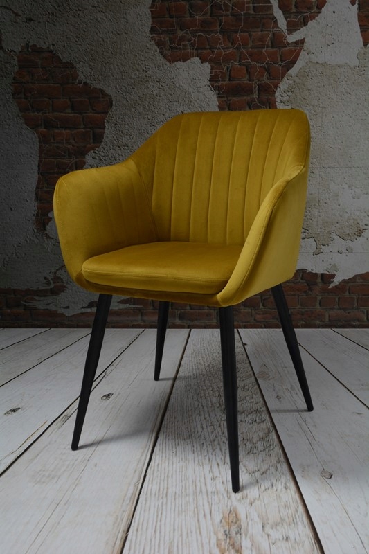 Fotel Dankor Design PIK X złoty WELUR Marka Dankor Design