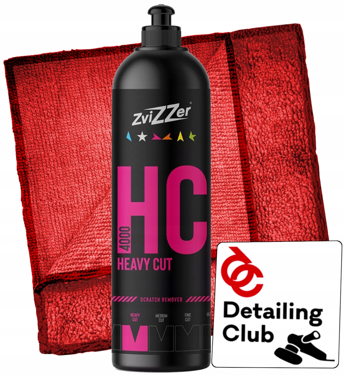 ZviZZer Heavy Cut rezná leštiaca pasta 750 ml