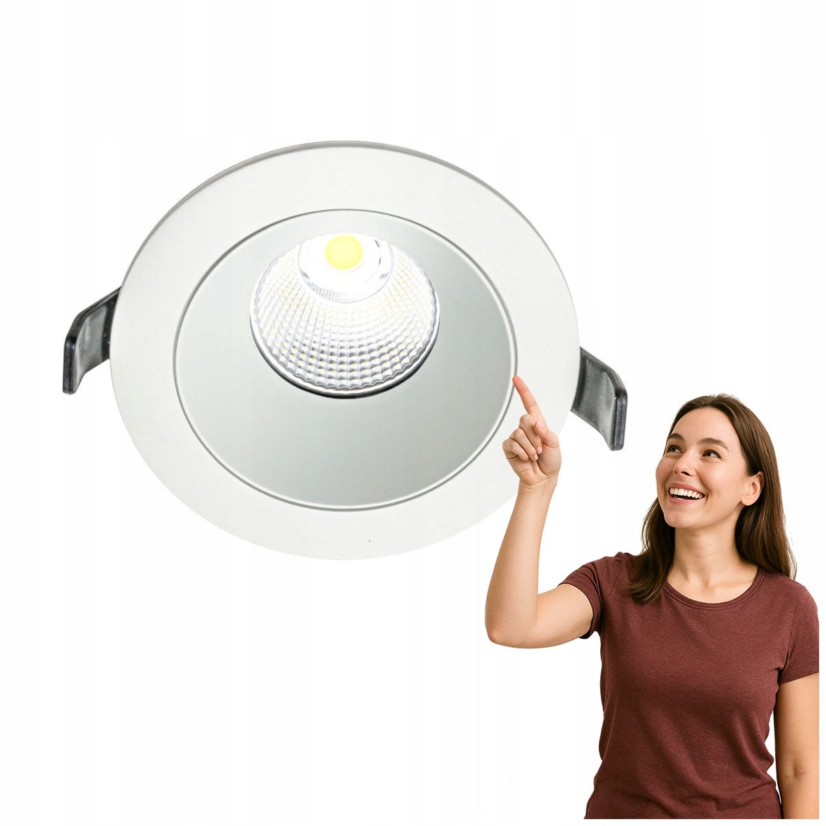 Led stropní svítidlo Rezzo 13W IP54 Bílé do interiéru Italux