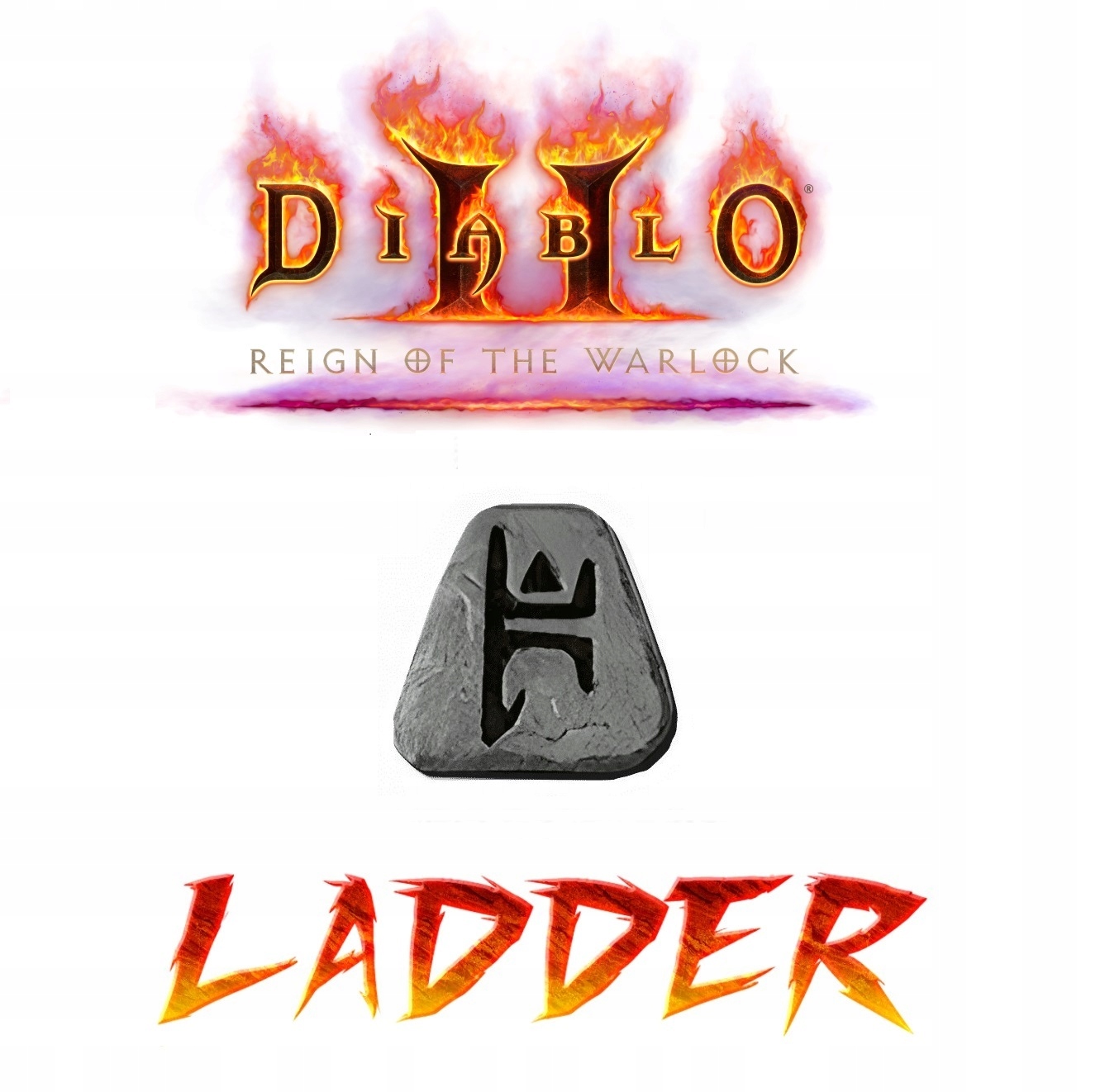 Diablo 2 Resurrected RUNA BER rotw REIGN OF THE Warlock Ladder 13 SC PC