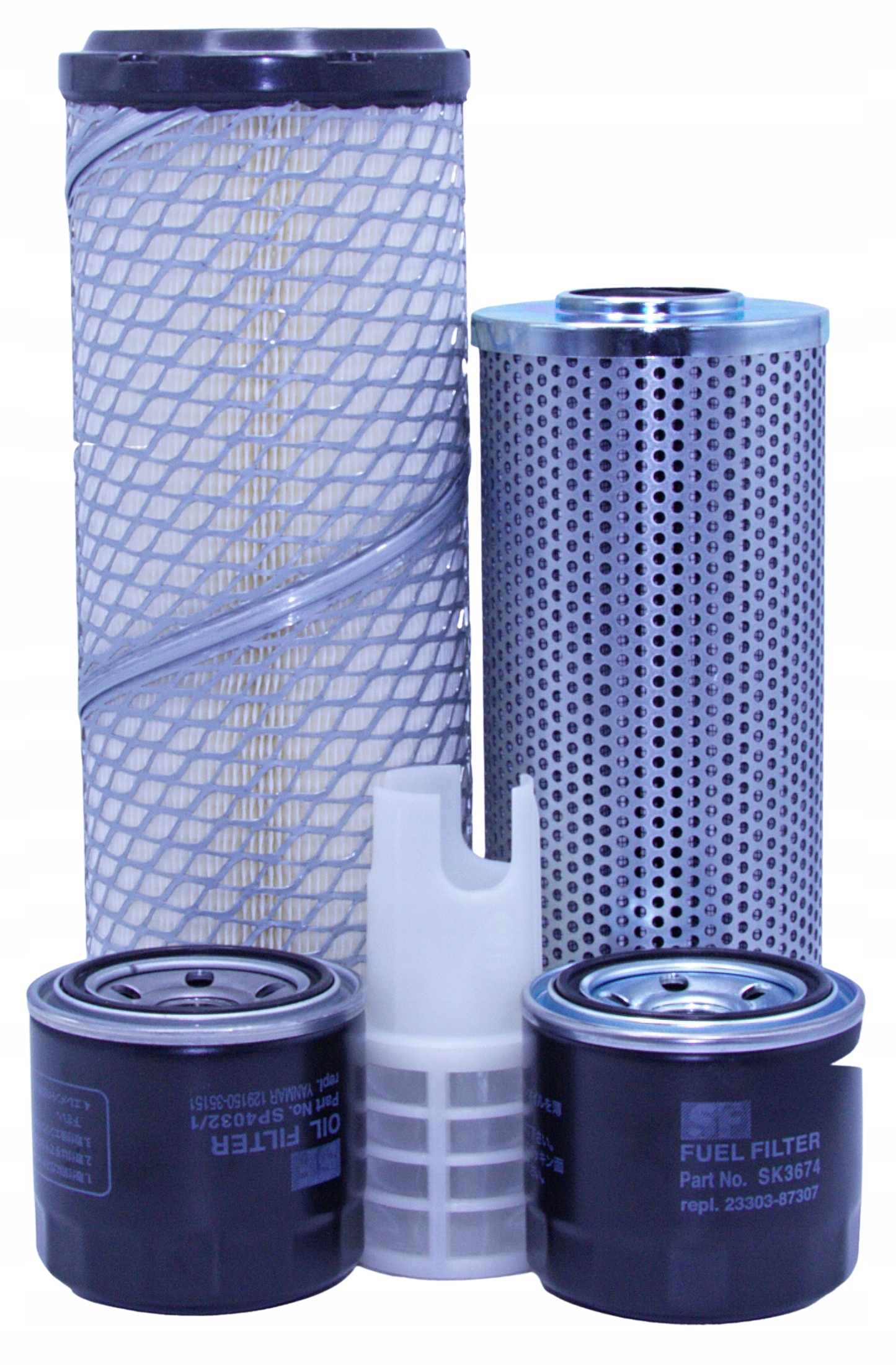 Filtry Multione 9.5 olej, palivo, vzduch, hydraulické