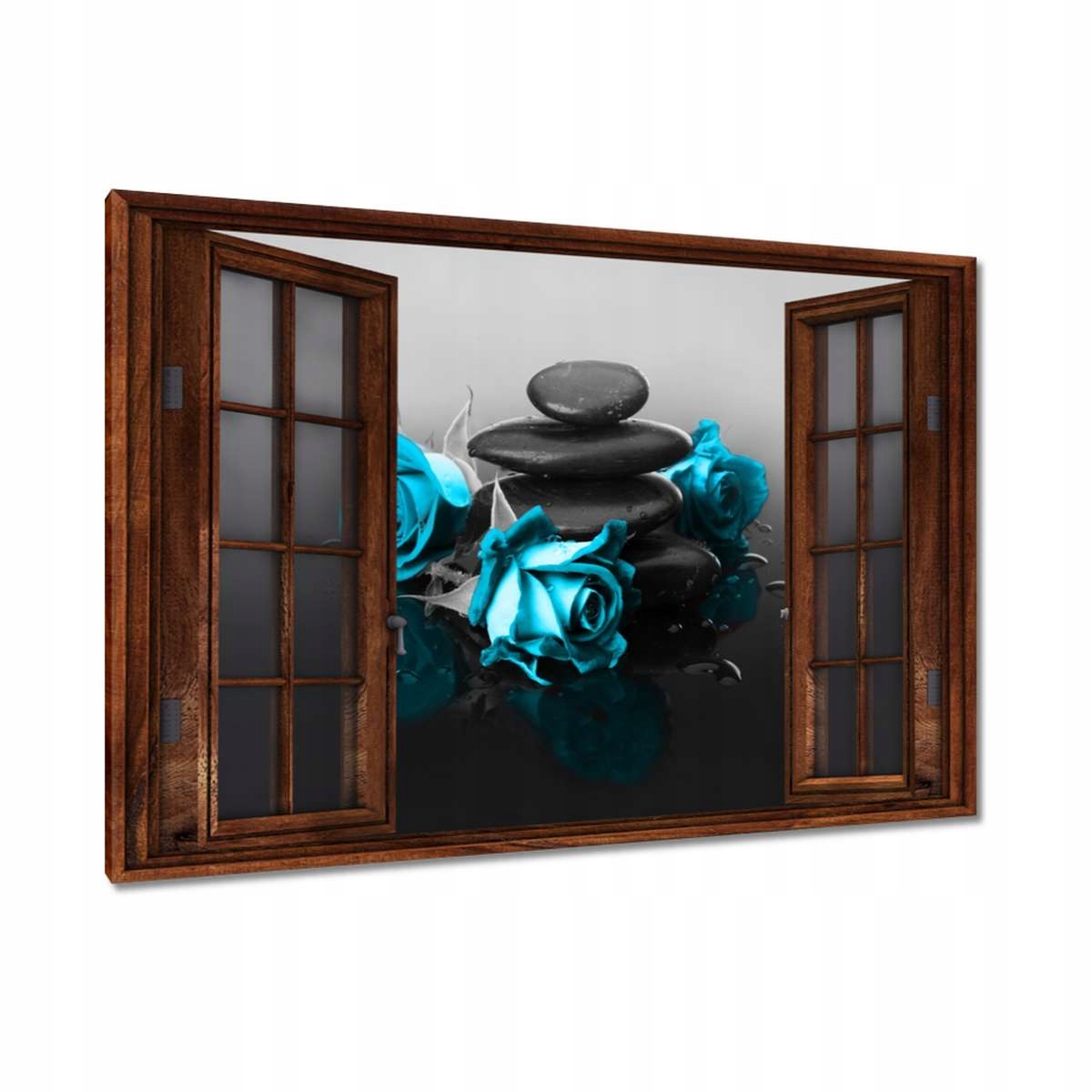 Obrazy 120x80 Tyrkysová růže Spa