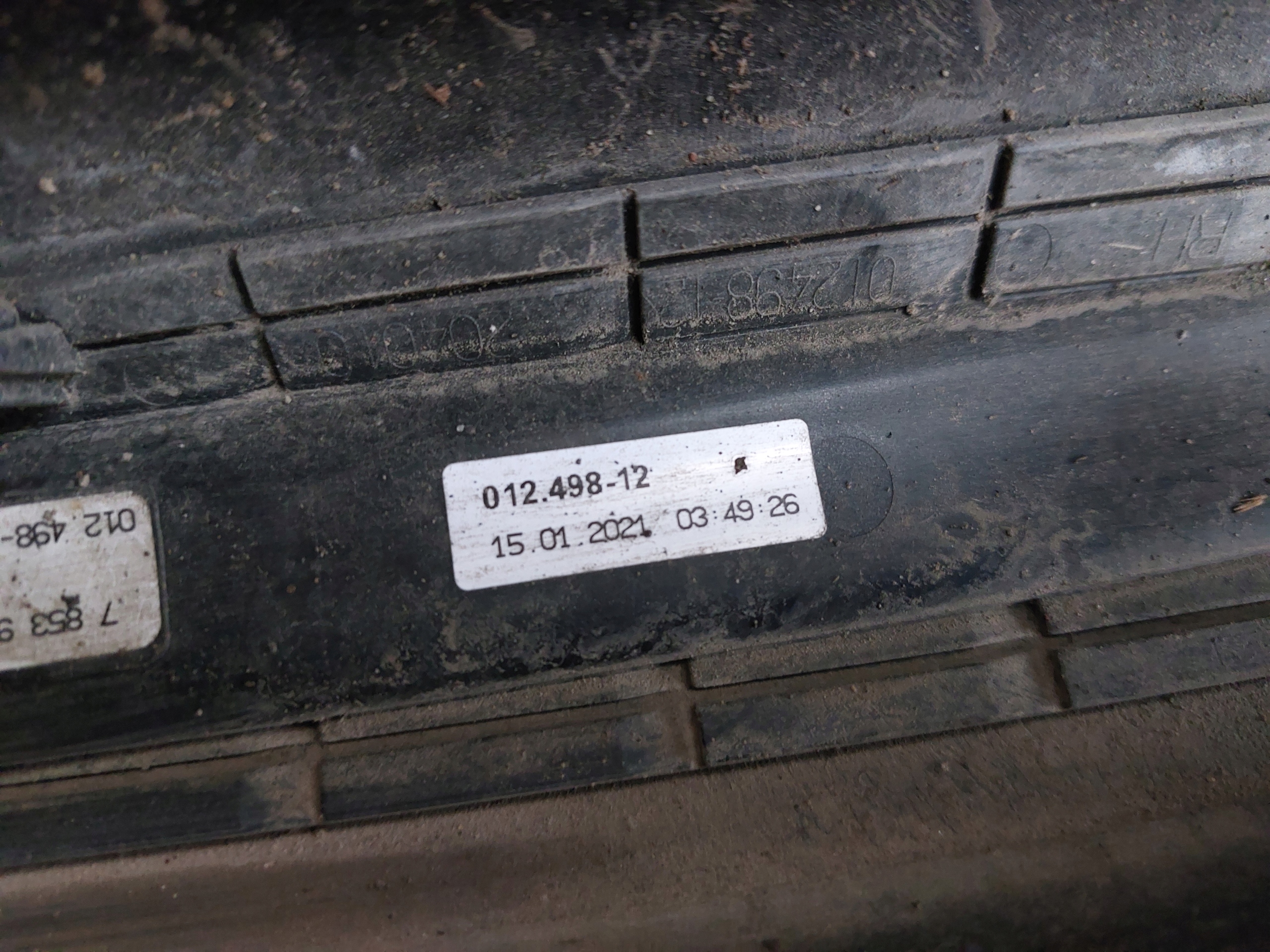 right moulding threshold BMW 7 G11 LIFT M-PALIET 21r 475