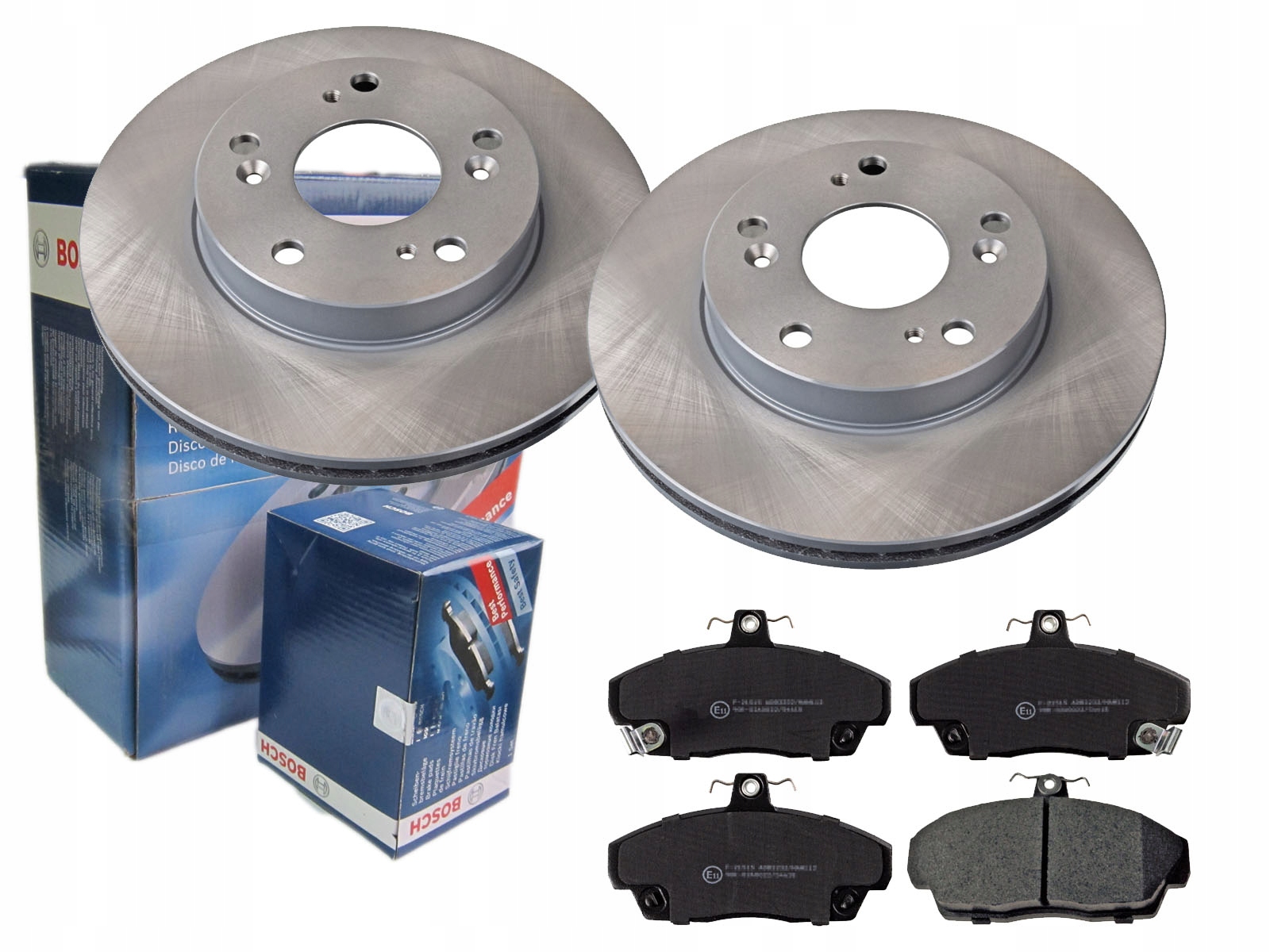ДИСКИ КОЛОДКИ BOSCH ПЕРЕДНИЕ HONDA CIVIC VII 262MM