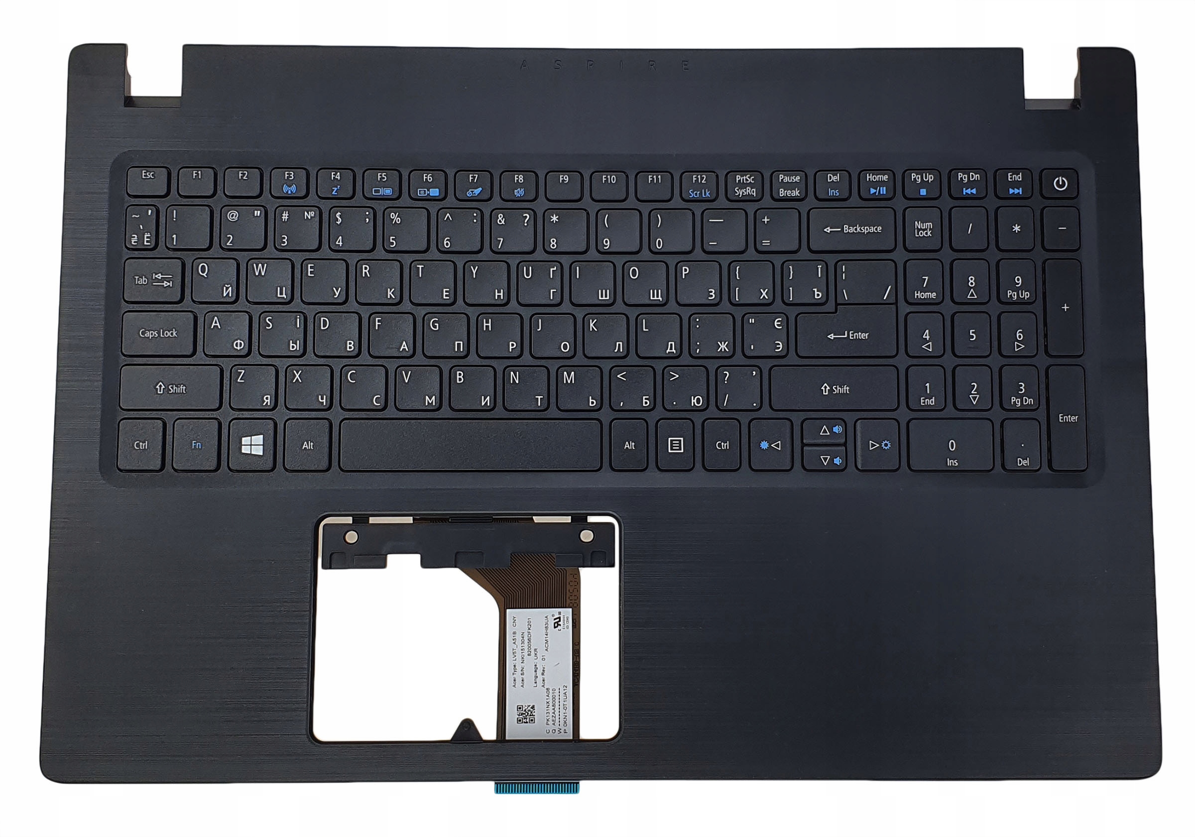 Nové Pouzdro Klávesnice Acer Aspire A315-21 A315-31 A315-51 A315-52 Ukrajinská
