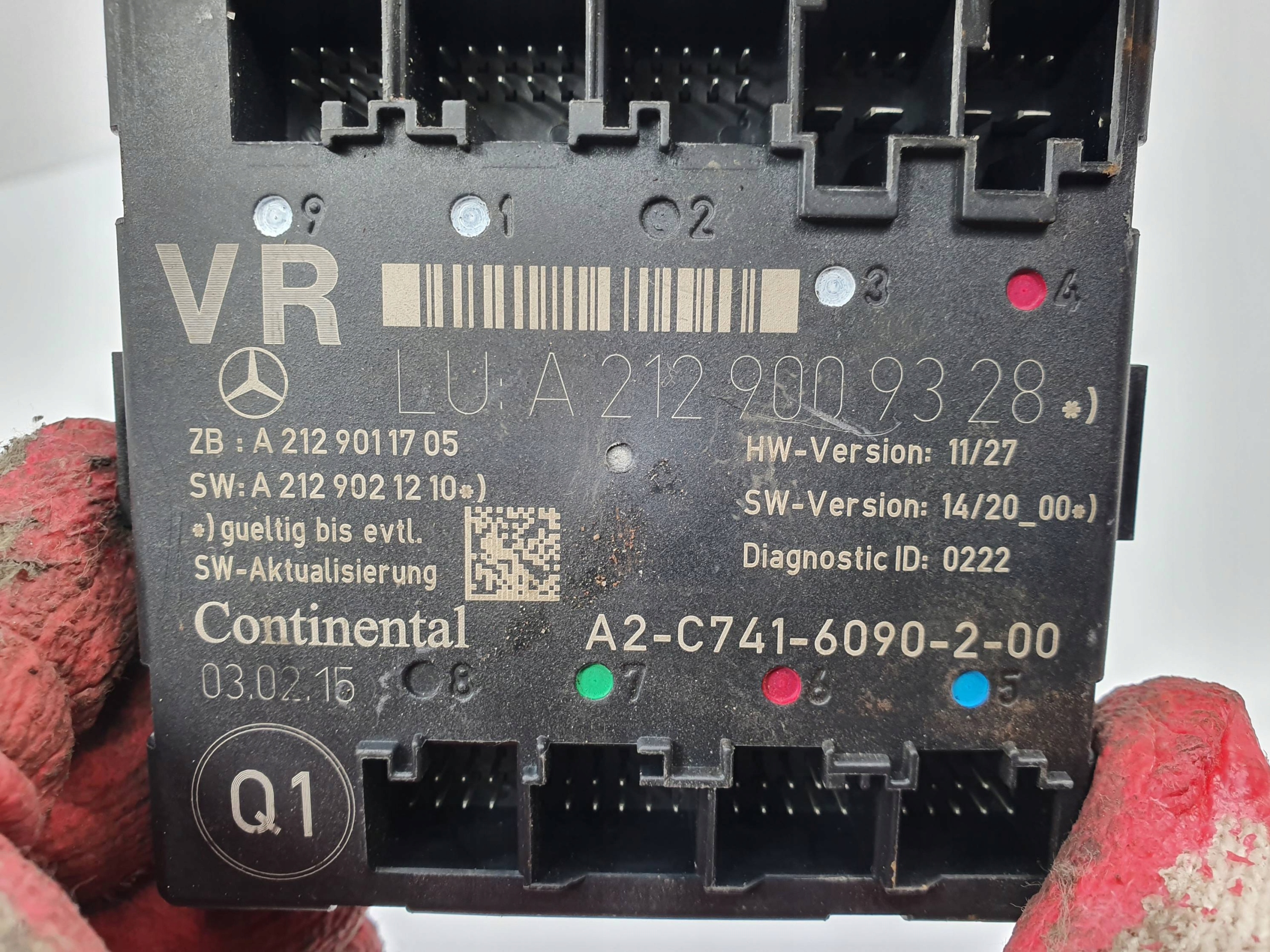 module door A2129009328 MERCEDES CLS 400 W218