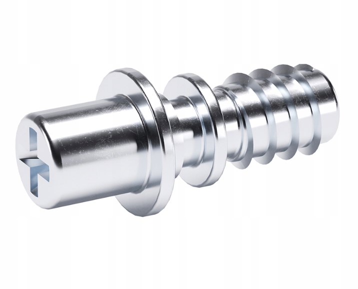 

Flipper bolec wkręcany z kołnierzem Euro