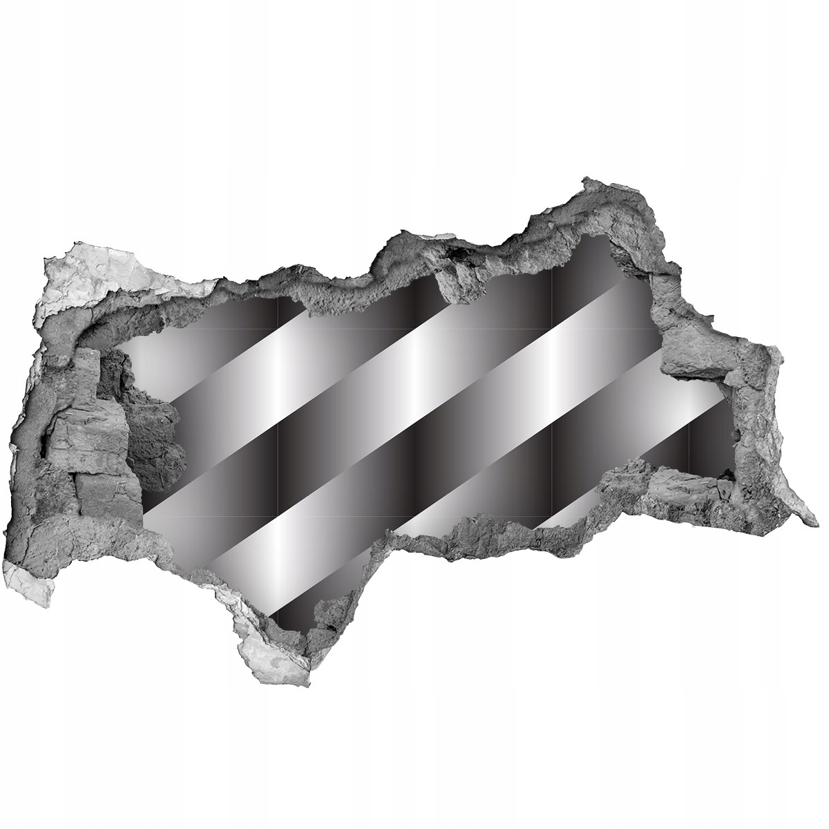 

Dziura 3d fototapeta Naklejka Abstrakcja paski