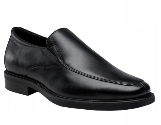 Geox Pánské Polobotky Černé Nazouvací Kůže 41 6MA