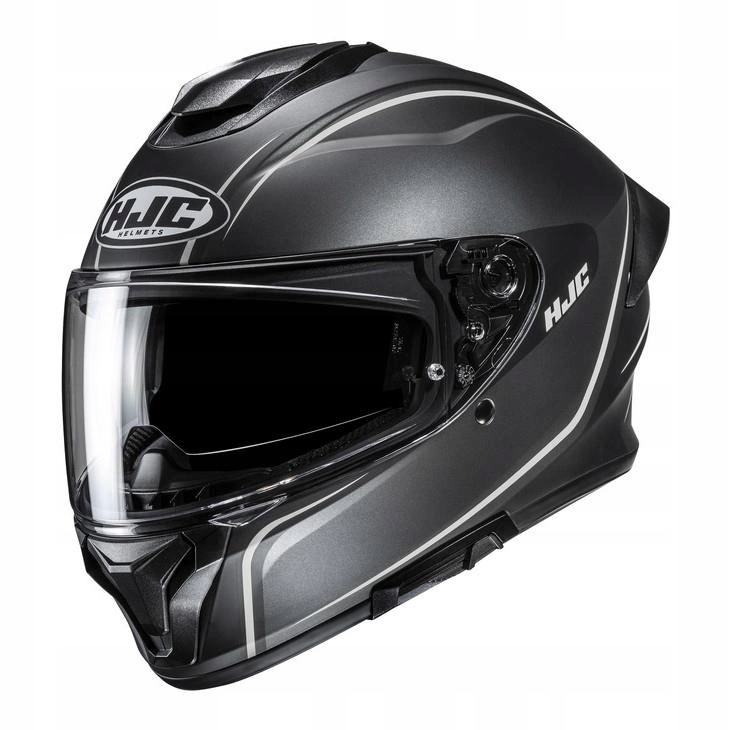 Motocyklová prilba Hjc C71 Quez Black/grey čierna sivá Darčeky