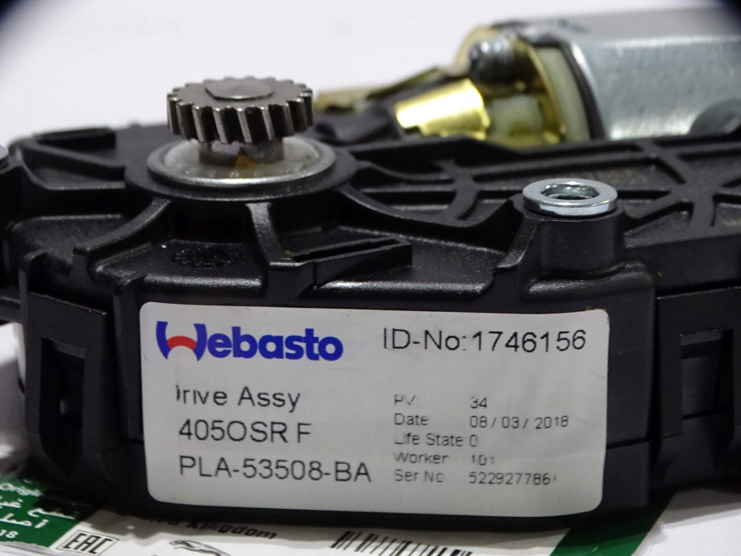 Silniczek szyberdachu panoramy RANGE ROVER SPORT Car type 4x4 SUV