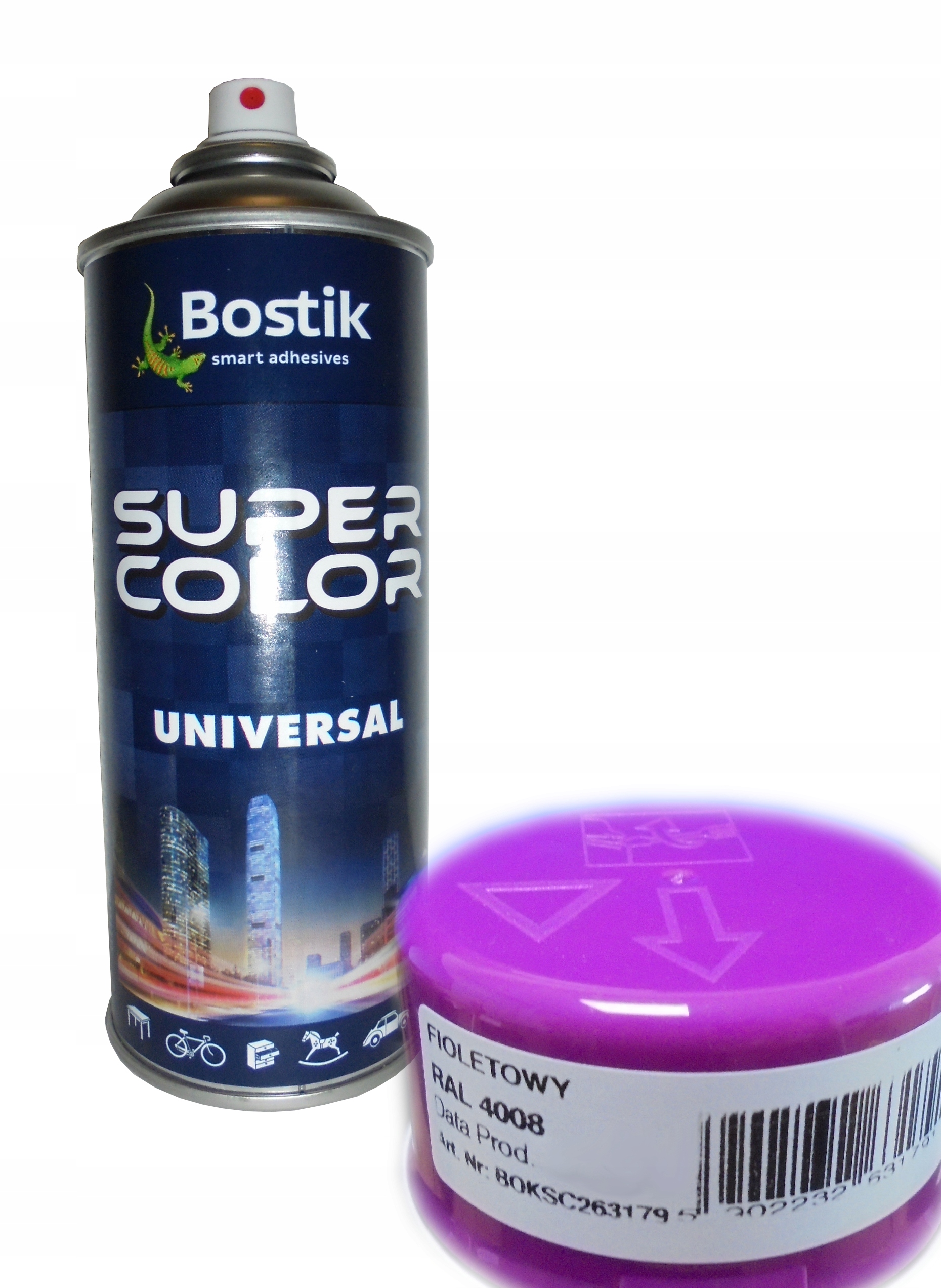 

Farba w sprayu Bostik Ral 4008 fioletowy 400ml