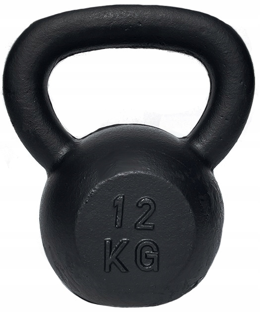 

Kettlebell 12KG żeliwny hantel kettel kettla ketla