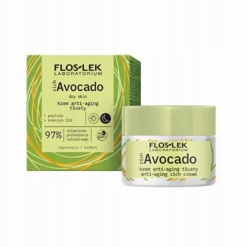 

Flos-lek richAvocado Krem tłusty dzień/noc, 50ml
