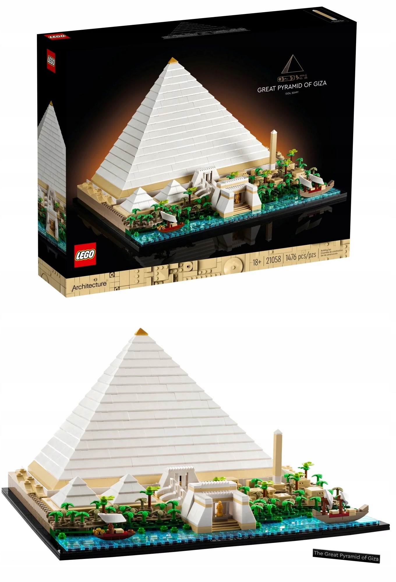 

Lego Architecture 21058 Piramida Cheopsa
