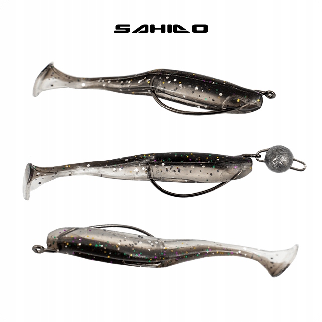 ZESTAW PRZYNĘT SPINNINGOWYCH 7CM SAHIDO RIP ACTION OSMO SET 30SZT SANDACZ Stan opakowania oryginalne