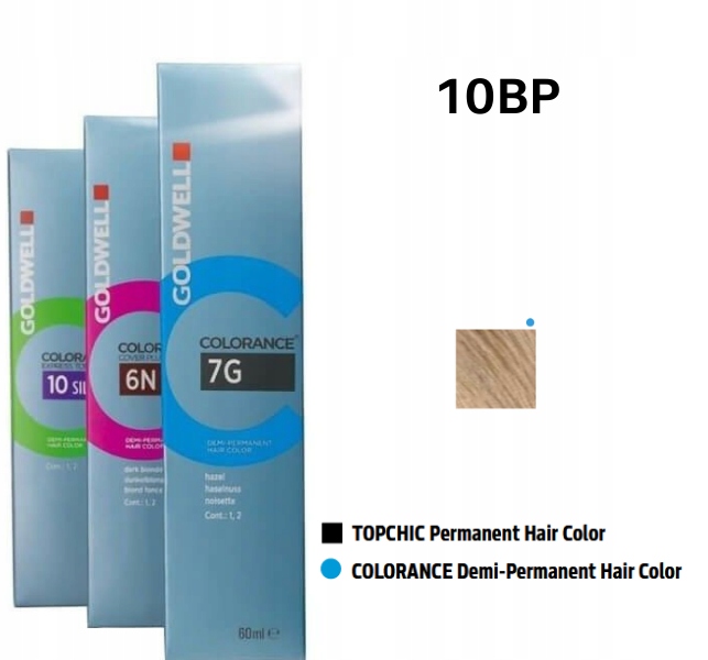 

Goldwell Colorance Farba 60 ml 10-BP
