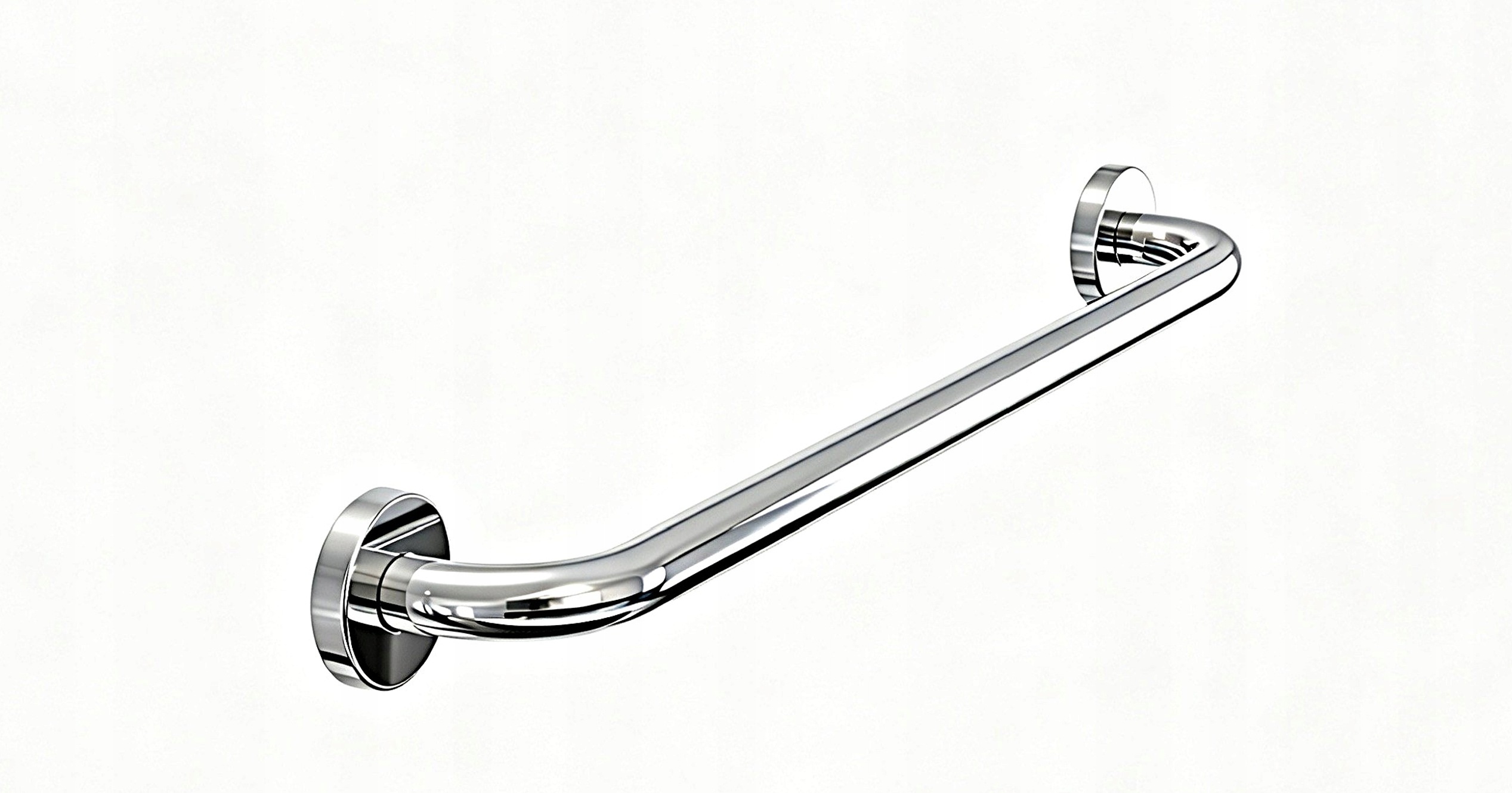 Poręcz uchwyt łazienkowy wanna brodzik mosiądz chrom 66.5cm