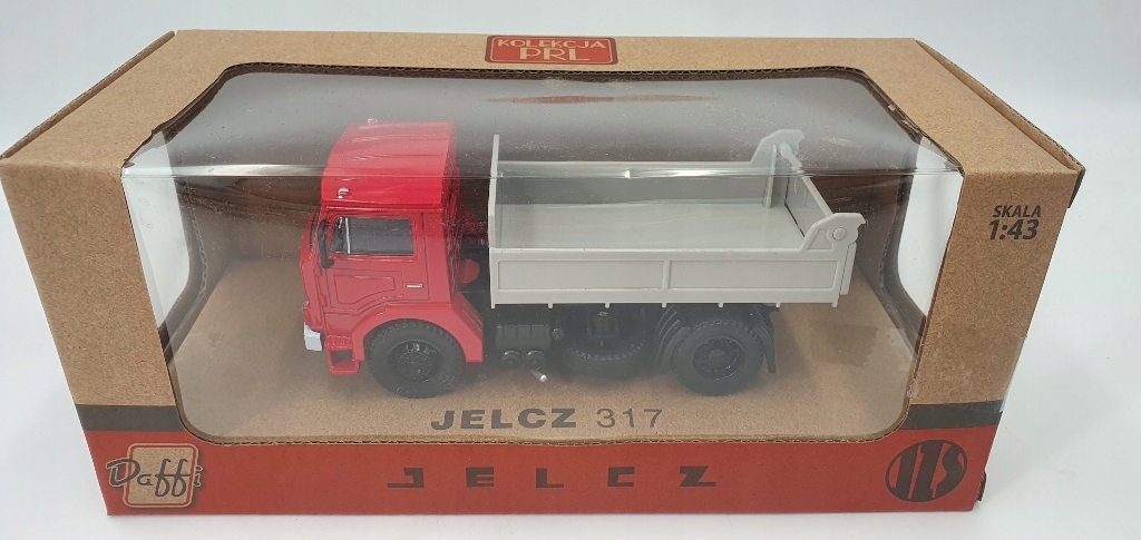 auto jelcz 317 červená K-526