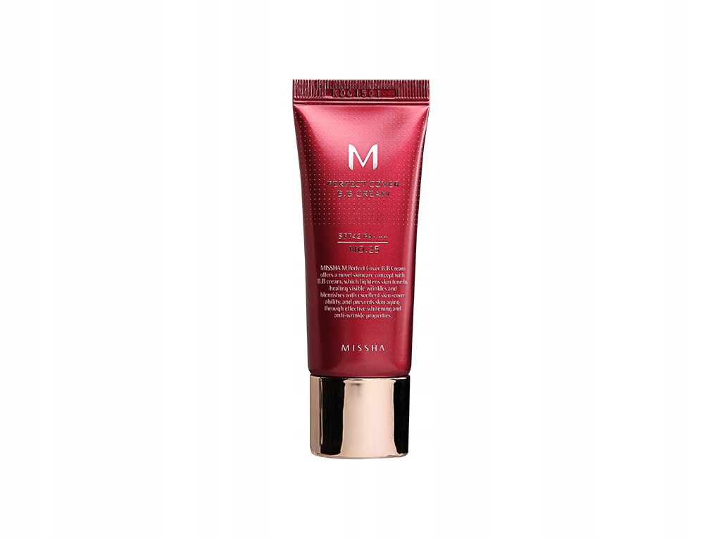 Missha Perfect Cover Bb krém na obličej, Spf 42, č. 25 Warm Beige 20 ml