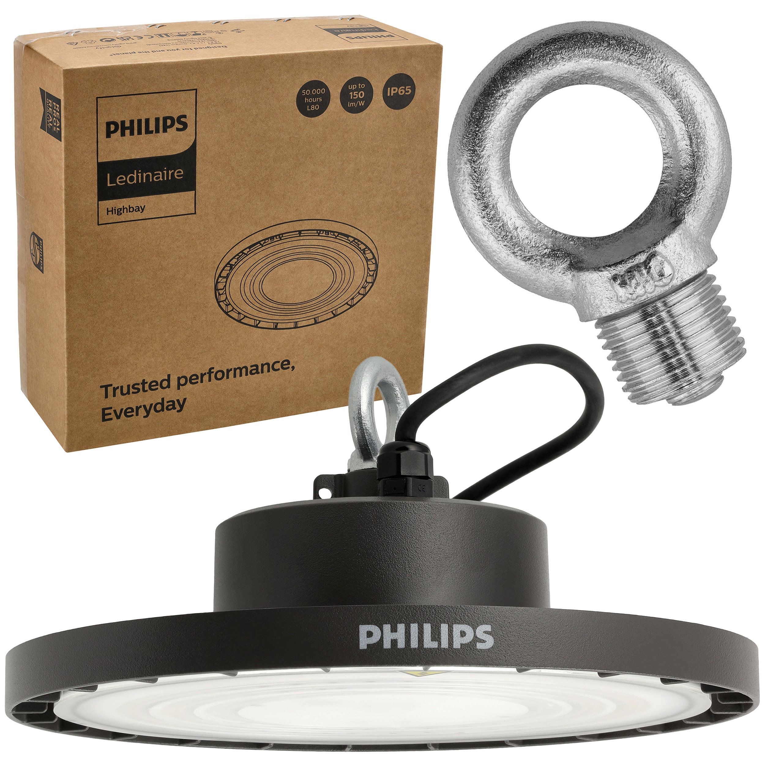 Priemyselná Led lampa Ufo High Bay 70W 10500lm 4000K IP65 Philips 116°