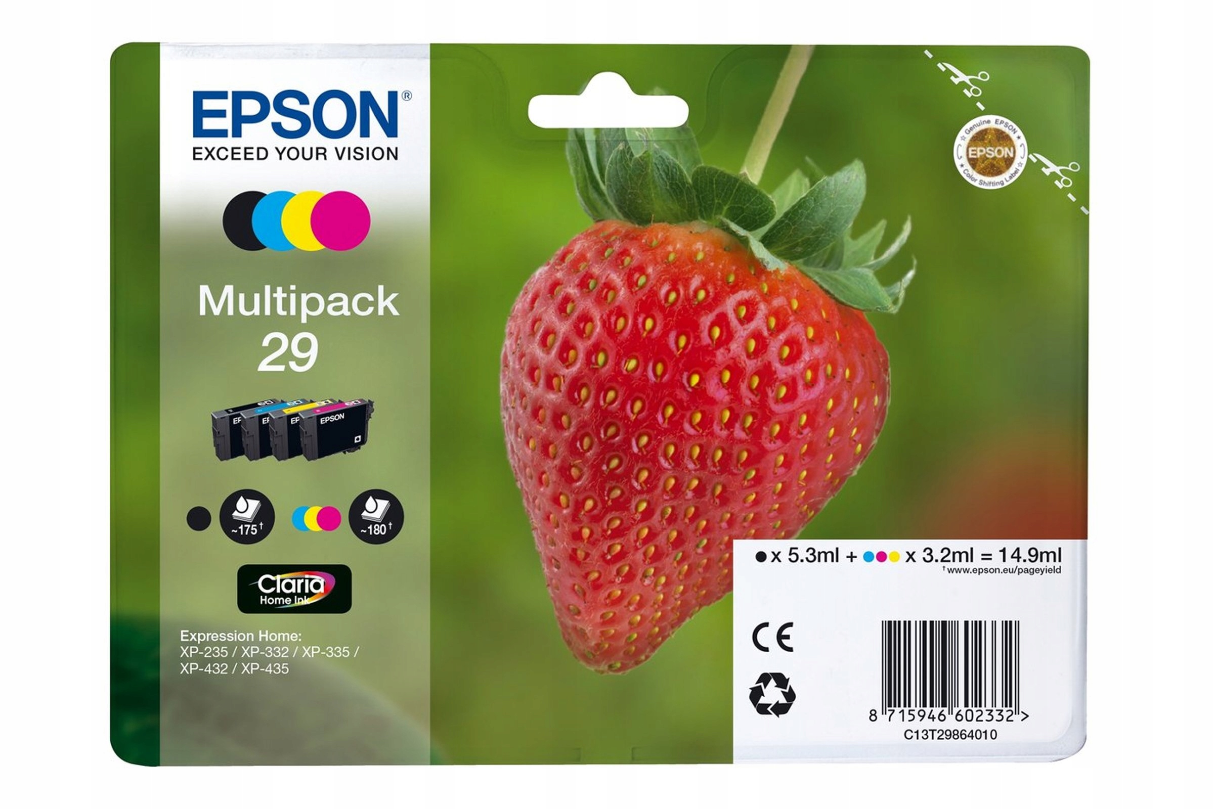 Tisk Epson T2986 sada C13T29864010