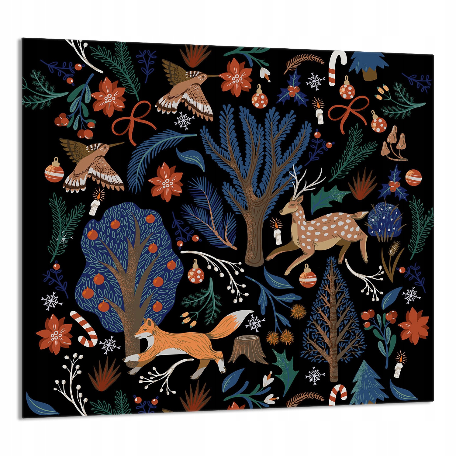 Skleněný Panel Do Kuchyně 65x60 Zvířata Tvrzené Sklo