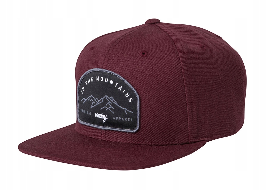 Rocday Czapka Alpine bordowy, M/L