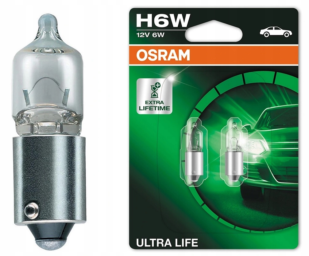 

Osram H6W 12V 5W Ultra Life