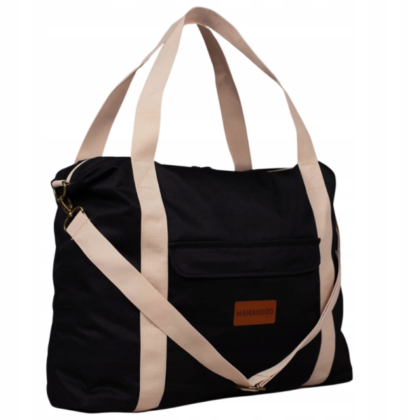 Torba do porodu do szpitala czarna Mamahood