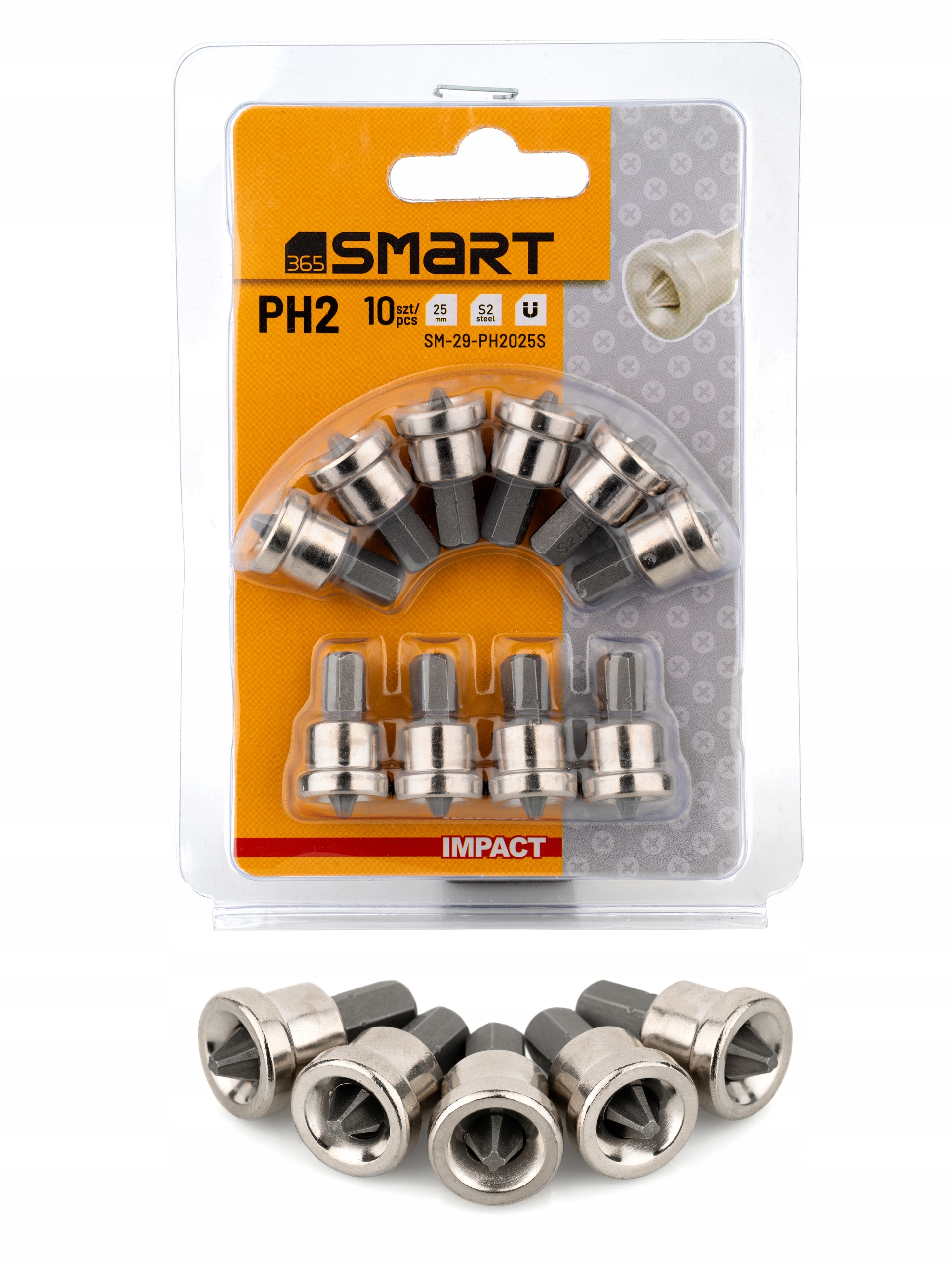 

SMART365 Bity PH2 Z Ogranicznikiem Do Płyt G-k