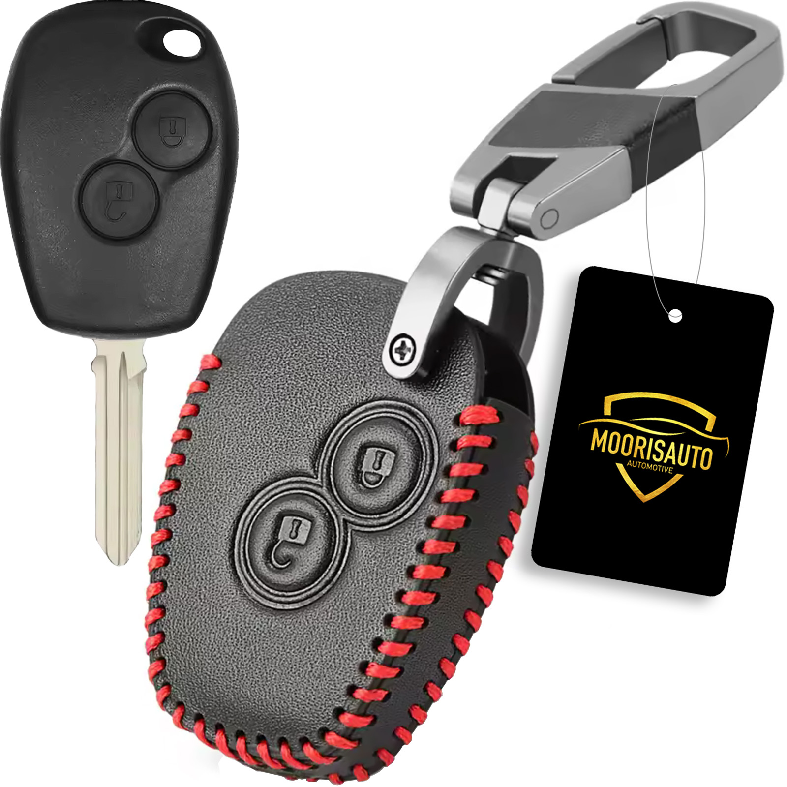 Skórzane etui pokrowiec na kluczyk DACIA Logan Duster Sandero RENAULT Clio