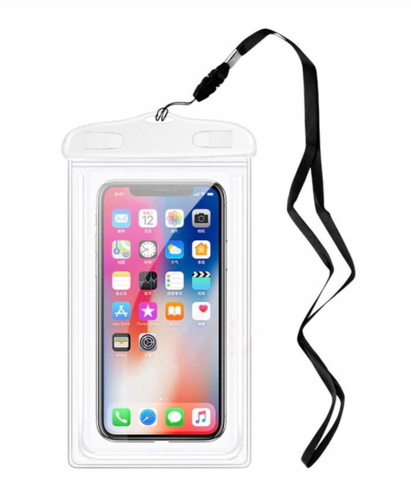ETUI WODOODPORNE WODOSZCZELNE NA TELEFON FLUO