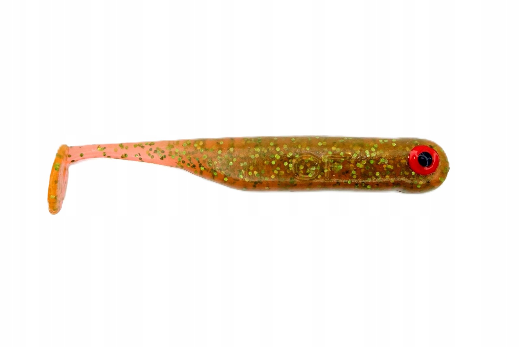 Przynęta Great Fish GF1 Ripper, No Scent, Motor Oil Green op. 10szt. 49mm