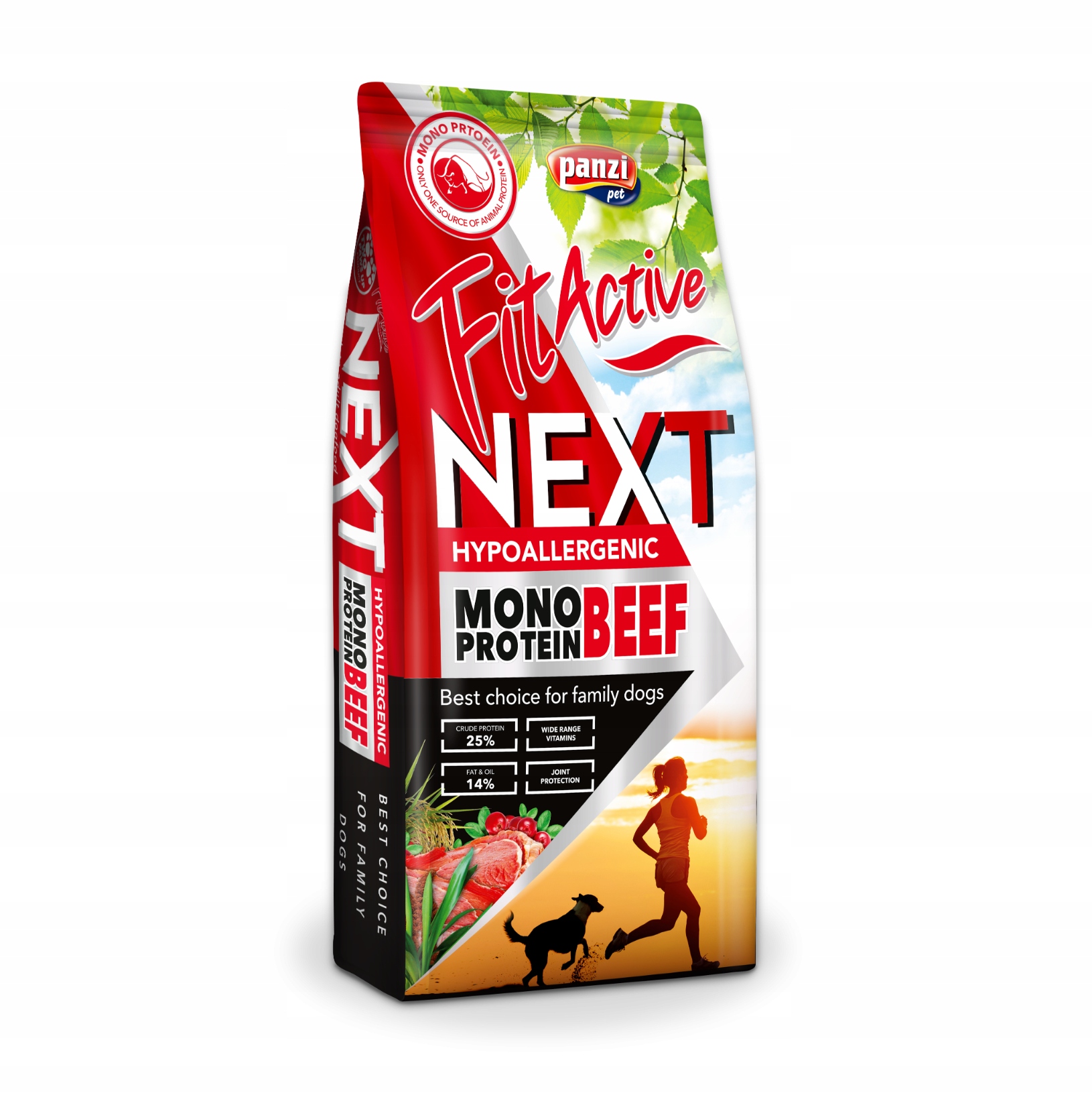 Levně Fit Active Dog Next Hypoalergenní Mono Protein Hovězí 15 kg