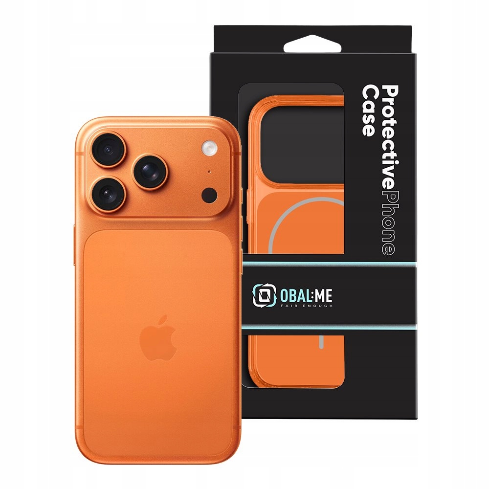 Pouzdro Obal:me MagNetix ColorSlate pro Apple iPhone 17 Pro oranžové